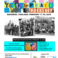 Youth for Peace Workshop Youth for Peace Workshop